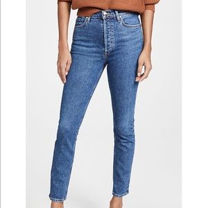 Goldsign High Rise slim Jeans. Worn only a couple times.